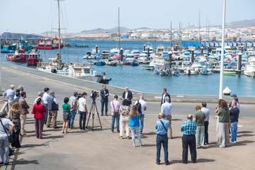  El Cabildo invertirá 1,6 millones en el Puerto de Taliarte para explotar su potencial pesquero, científico y deportivo/TA.